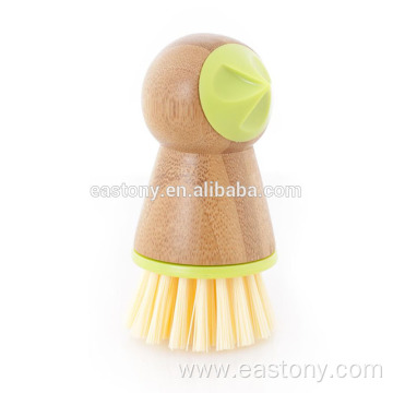 Bamboo and Handy Quickly and Easily Vegetable Cleaner Potatoes Brush